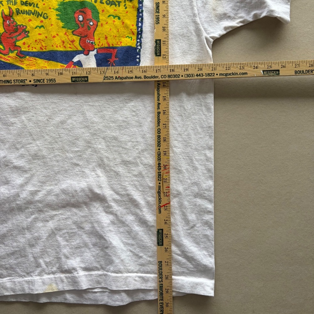 Vintage 90s House of Blues Art Promo vanghoe style shirt T-shirt - Picture 5 of 7